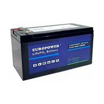 Akumulator LiFePO4 EUROPOWER serii LFP 12,8V 10Ah (Żywotność ~2000 cykli) | LFP/12/10/A/UPS | 5902367818456