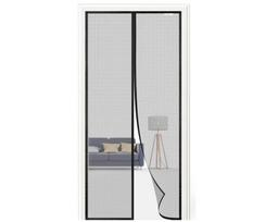 Cween magnetinis tinklelis nuo uodų durims 80x200 cm, juodas