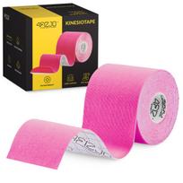 Kineziologinė juosta teipas kinesio tape 4FIZJO 7,5x5 m rožinė - sportinė juosta