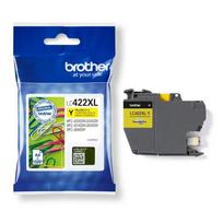 Kasetė rašaliniams spausdintuvams Brother LC422XL (LC422XLY), Yellow
