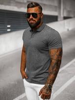 J.Style Polo Marškinėliai Vyrams Dark Grey 8T80-5 8T80-5/XL, L