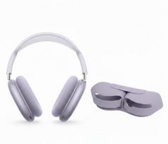 Belaidės ausinės su bluetooth, su dėklu violetinės