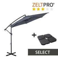 Lauko skėtis su padu Select Zeltpro, pilkas