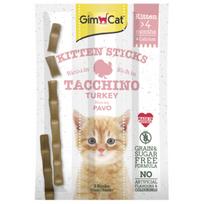 GimCat Kitten Sticks with Turkey & Calcium (3 vnt), 1 vnt.
