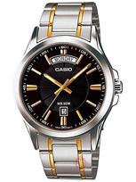 VYRŲ LAIKRODIS CASIO MTP-1381G-1A (zd191d) + DĖŽUTĖ