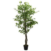 Dirbtinis fikusas žalios spalvos 150cm 756 lapai