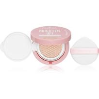 essence BRIGHTEN UP! Cushion Foundation makiažo pagrindas kempinėlėje atspalvis 10 Honey 12 g