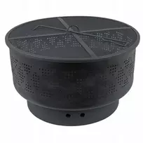 MASTER GRILL GARDEN FIRE PIT WITH SPARK PROTECTION 59cm