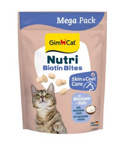 GIMCAT NUTRI BIOTIN BITES MASCARPONE (su biotinu ir maskarpone) 425 G, 1 vnt.