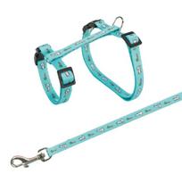 Trixie Petnešos su pavadėliu triušiams, 25–44cm/10mm, 1.25m, 1 vnt.