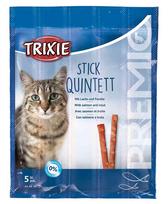 Trixie PREMIO Stick Quintett, salmon-trout, skanėstas katėms 5x5 g, 1 vnt.