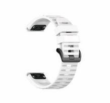 Garmin Fiksuotas „QuickFit“ silikoninis dirželis, 22 mm, baltas