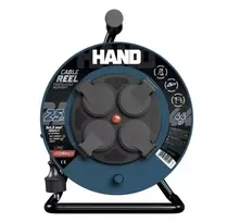 HAND EXTENSION CABLE REEL 50m 3x1.5mm 16A / 3680W / IP44