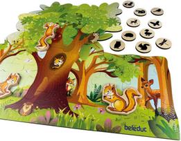 Beleduc grindų dėlionė "Nuki & draugai" (11015)