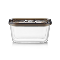 Vakuumavimo indas Caso Glass Vacuum Container with Plastic Lid VacuBoxx Eco M Transparent