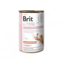 Brit GF Veterinary Diets konservuotas pašaras šunims Hypoallergenic Monoprotein Turkey 400g