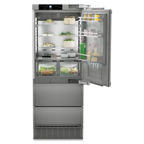 Liebherr BioFresh NoFrost, 402 L, aukštis 203 cm - Įmontuojamas šaldytuvas