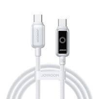 USB kabelis Joyroom S-A55 USB-C to USB-C 100W 1.2m baltas