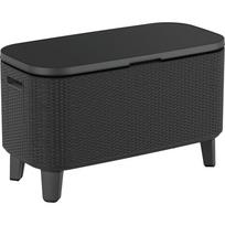 Iš plastiko sodo stalas su padėklu 83.5x40 cm Bevy – Keter