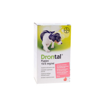 DRONTAL Puppy geriamoji suspensija nuo kirminų šuniukams, 50 ml