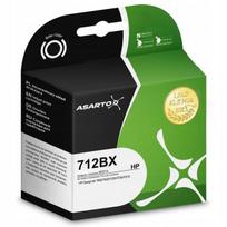 Kasetė rašaliniams spausdintuvams Asarto juodas Hp 712 Xl rašalo kasetė 80ml