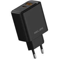 Beline 45w Gan įkroviklis Usb-a/usb-c, juodas