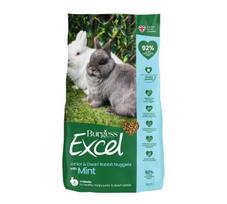 Maistas triušiams Burgess Excel Junior Mint, 1,5 kg