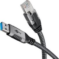 Ethernet adapteris Usb 3.0 į Rj45, 3m, Cat 6 Ftp