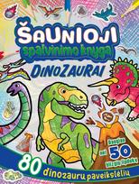 Šaunioji spalvinimo knyga. Dinozaurai