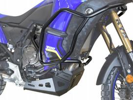 Gmole ir aliumininė variklio apsauga juoda Yamaha Tenere 700 World Raid
