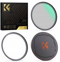 Filtras K&f 52mm Cpl poliarizacinis filtras su magnetiniu žiedu ir dangteliu