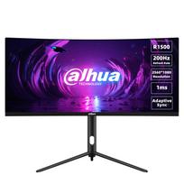 DAHUA LCD Monitor||DHI-LM30-E330CA|30"|Gaming/Curved/21:9|VA Panel|2560x1080|21:9|200Hz|1 ms|Swivel|Tilt|Black|LM30-E330CA