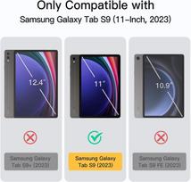 Jetech dėklas, skirtas samsung galaxy tab s9 11 colių planšetiniam kompiuteriui su s pen laikikliu, pu verslo stiliaus folio stovas, apsauginis planšetinio kompiuterio dėklas su kišene ir dirželiu, automatinis įjungimas/išjungimas, kelių kampų žiūrėjimas
