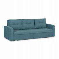 Sofa-lova Foller, 215x85x89 cm, mėlyna