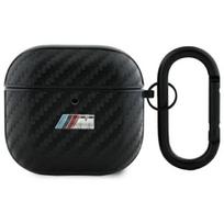Bmw Pu Carbon M Collection dėklas Airpods 4, juodas