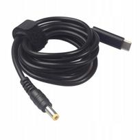 Įkroviklis nešiojamam kompiuteriui Adapter Usb-c Pd į 5.5x2.5mm 90w nešiojamiems kompiuteriams