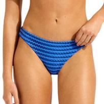 SEAFOLLY Mesh Effect Hipster maudymosi kostiumėlio kelnaitės Sapphire