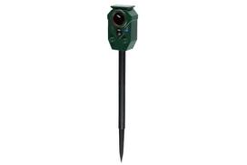 Rotex-2 gyvūnų atbaidymo įrenginys su ultragarsu ir judesio jutikliu, 52 cm, žalias/juodas