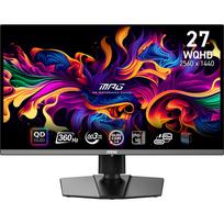 MSI Monitor||MPG 271QRX QD-OLED|26.5"|Gaming|QD-OLED Panel|2560x1440|16:9|360Hz|Matte|0.03 ms|Swivel|Pivot|Height Adjustable|Tilt|Color Black|MPG271QRXQD-OLED