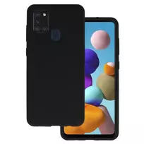 Toptel Silicone Lite Case for Samsung Galaxy A21S, black