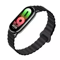 Forcell F-Design smartwatch strap for Xiaomi Mi Band 8 | Silicone | black