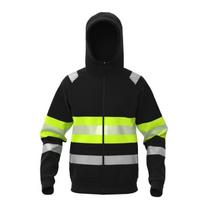 Džemperis BoSafety FENIXPLUS-C1-0204 Hi-vis detalėmis ir paaukštinta apykakle ir gobtuvu