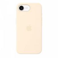 Apple iPhone 17e Silicone Case with MagSafe - Vanilla MHWG4ZM/A