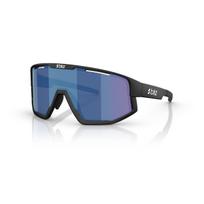 BLIZ Fusion Small akiniai | Matte Black - Smoke Blue Multicolour