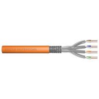 Lan tinklo kabelis S/ftp Cat.7 Awg23, 50m, oranžinis