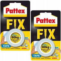 Pattex Dvipusė Montažinė Juosta 1,5m x 19mm - Stipri Fiksacija