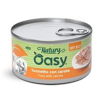 OASY Natury Soft Jelly Tuna with carrots – šlapias kačių maistas – 150g