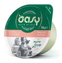 OASY More Love Tuna with salmon – šlapias kačių maistas – 70g