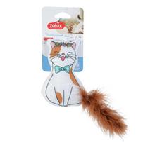 ZOLUX Chatouille Cat with feathers and catnip – žaislas katėms – 13cm