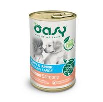 OASY One Protein Puppy & Junior Medium/Large Salmon – drėgnas ėdalas šunims – 400g